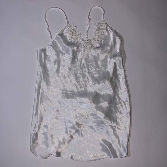 Fredricks Of Hollywood Vintage White Slip Dress - Picture 1 of 4
